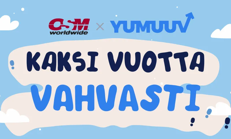 OSM Worldwiden toimisto- ja varastohenkilöstöä, YuMuuvin askelhaasteen asiakastarina
