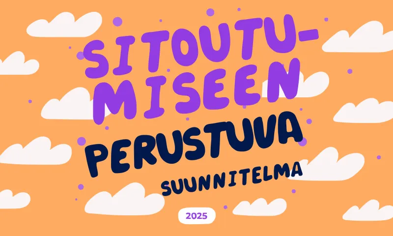 Sitoutumiseen keskittyvä hyvinvointisuunnitelma