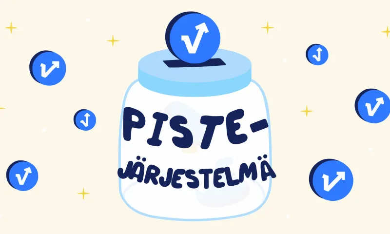 YuMuuvin hyvinvoinnin pistejärjestelmä