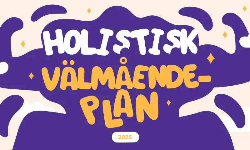 Holistisk årsplan för friskvård