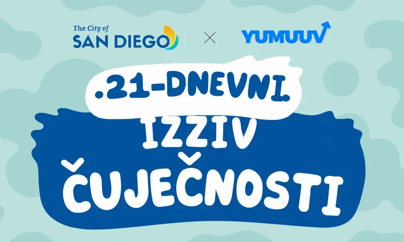 21-dnevni izziv čuječnosti v mestu San Diego