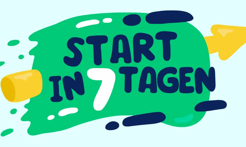 Eine Wellness-Challenge in 7 Tagen starten