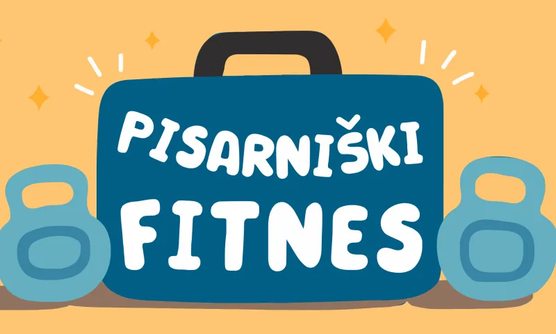 Pisarniški fitnes izzivi za hibridno delo