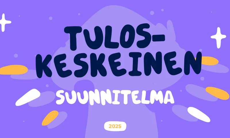 Suorituskeskeinen hyvinvointisuunnitelma