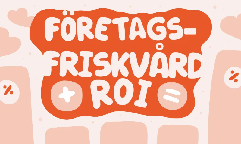 Mäta ROI för ett friskvårdsprogram på företaget