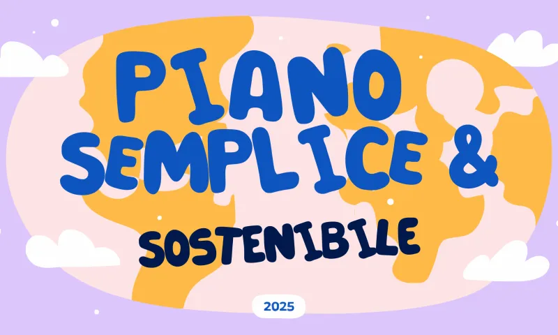 Piano di benessere semplice e sostenibile
