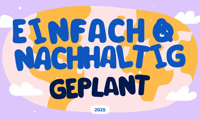 Einfacher und nachhaltiger Wellness-Plan