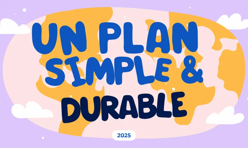 Plan bien-être simple et durable