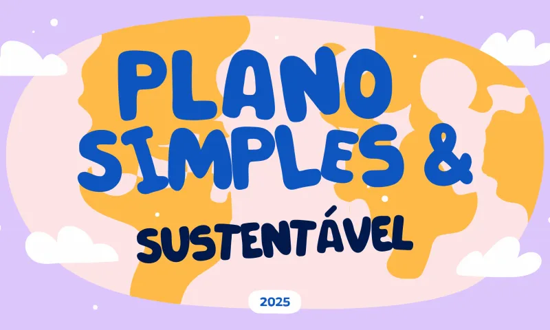 Plano de bem-estar simples e sustentável
