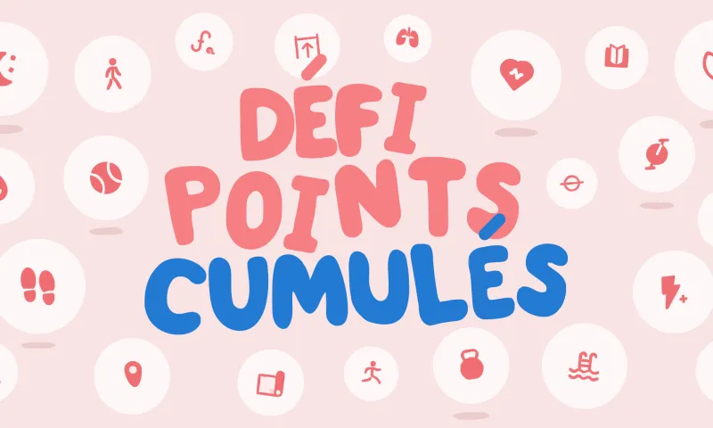 Total Wellness Points Challenge dans YuMuuv