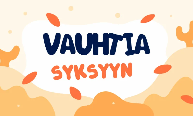 Tiimi käynnistää syksyn hyvinvointihaasteen