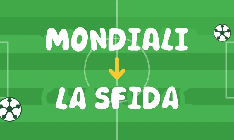 Sfida di benessere a squadre ispirata ai Mondiali