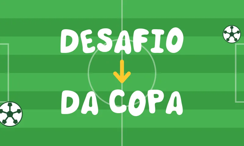 Desafio de bem-estar em equipe inspirado na Copa do Mundo