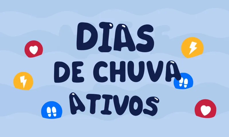 Atividades no interior para dias de chuva