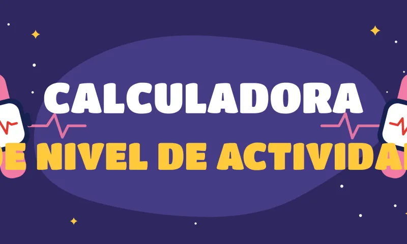 Calculadora del nivel de actividad física