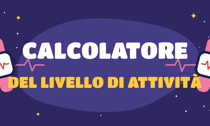 Calcolatore del livello di attività fisica