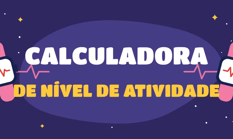 Calculadora de nível de atividade física