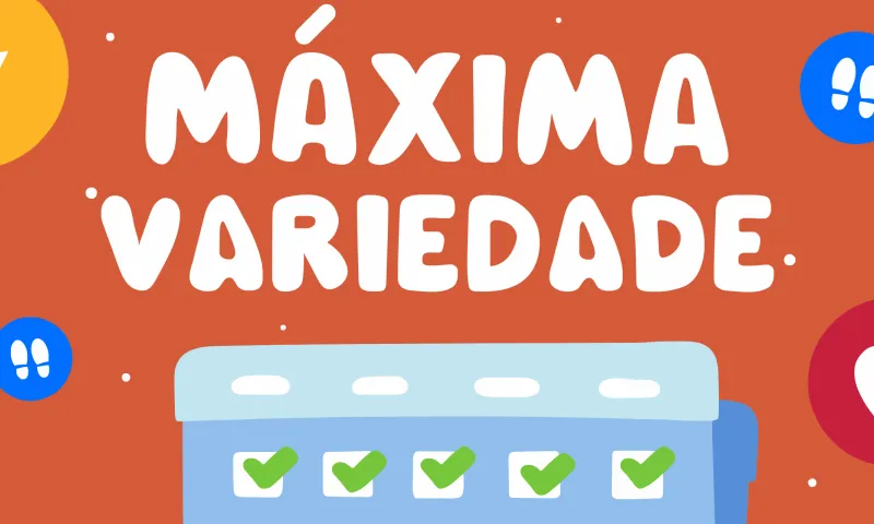 O plano de bem-estar com mais variedade