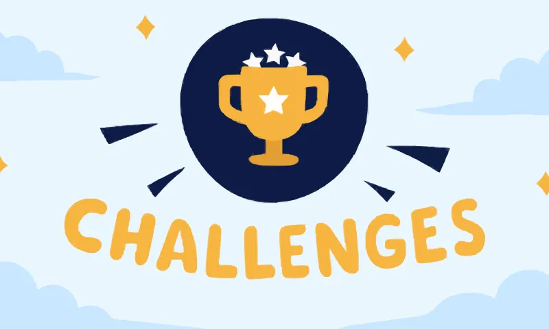 Challenge-Typen in YuMuuv erklärt