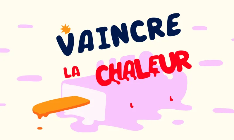Réduire le stress estival au travail par forte chaleur