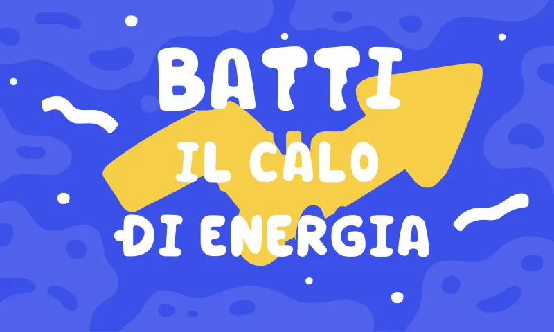Come superare il calo pomeridiano al lavoro