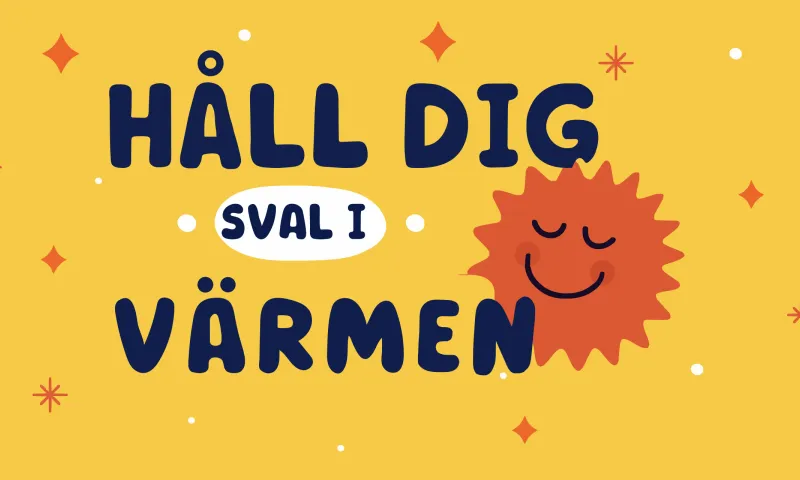 Säker träning utomhus i värmen