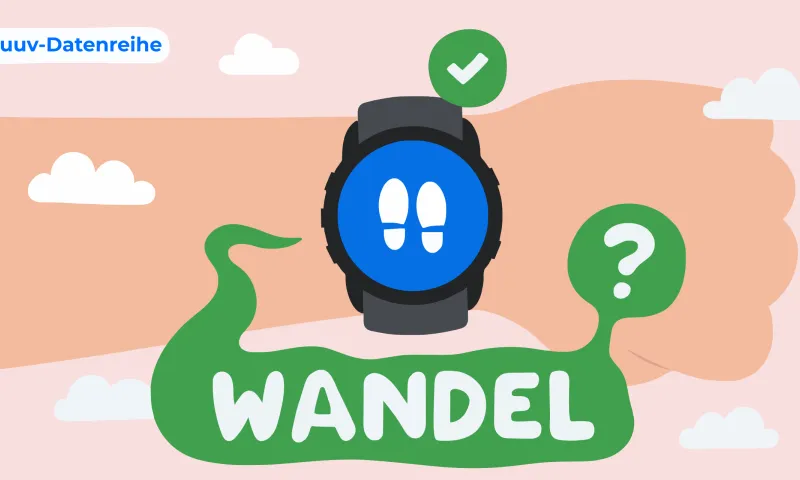 Infografik zur körperlichen Aktivität – Wearables und Aktivität