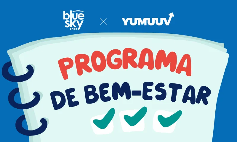 Colaboradores do Blue Sky Bank, caso de sucesso de um programa de bem-estar com o YuMuuv