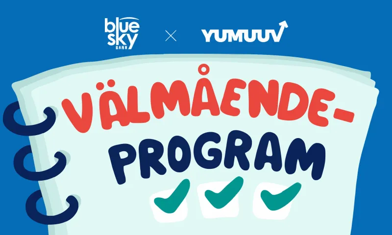 Medarbetare på Blue Sky Bank – kundcase om ett friskvårdsprogram med YuMuuv