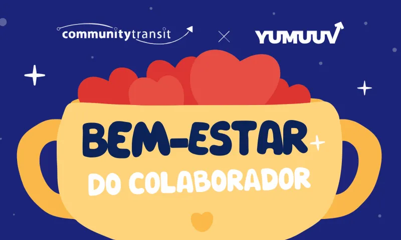 Colaboradores da Community Transit, caso de sucesso do YuMuuv sobre bem-estar no trabalho