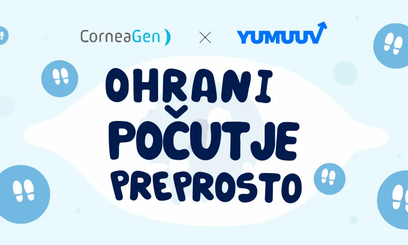 Zaposleni v podjetju CorneaGen, študija primera vključujočega izziva dobrega počutja YuMuuv