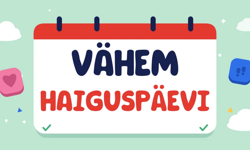 Haiguspuudumiste vähendamine töökohal