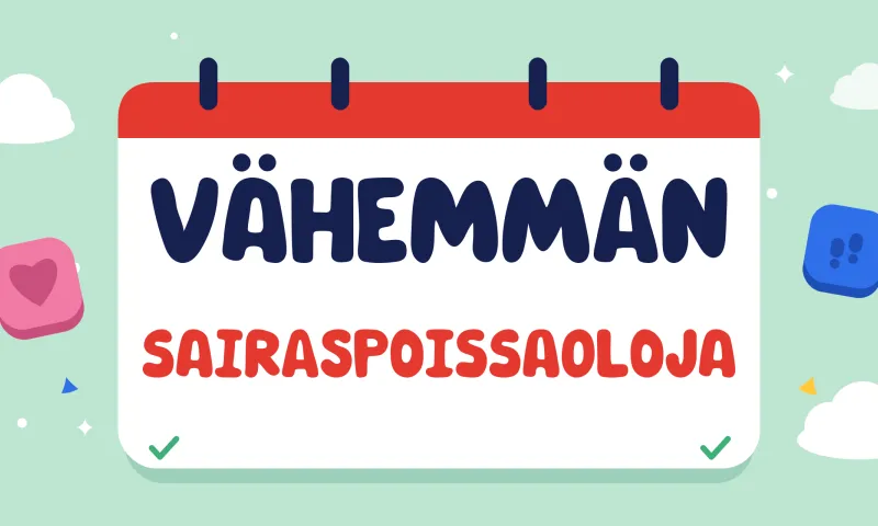 Sairauspoissaolojen vähentäminen työpaikalla