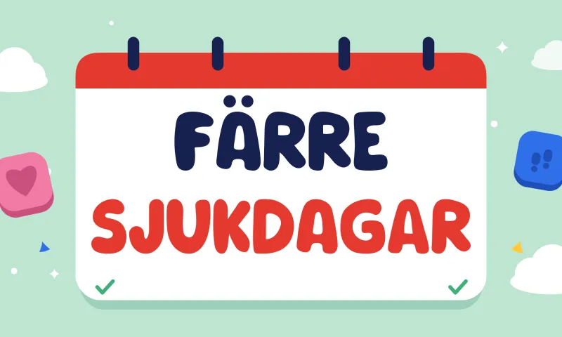Minska sjukfrånvaron på arbetsplatsen