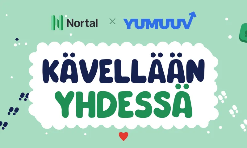 Nortalin asiakastarina – kävelyhaasteet YuMuuvin avulla
