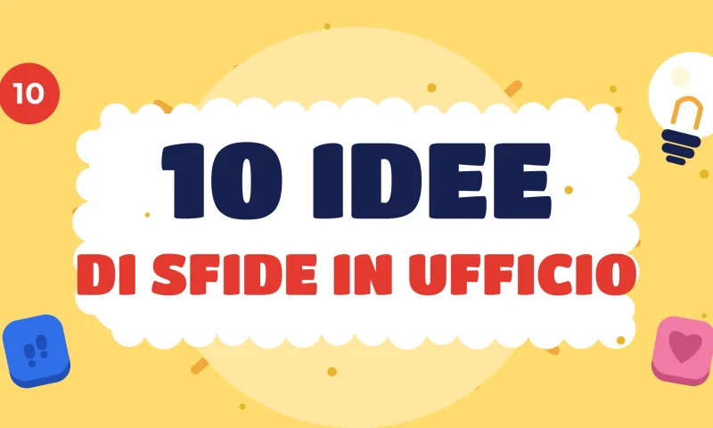 Idee per sfide di fitness in ufficio