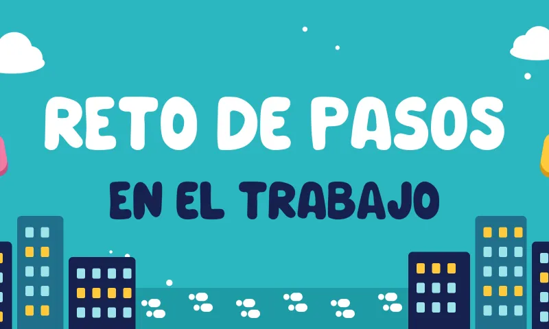 Desafío de pasos en el trabajo