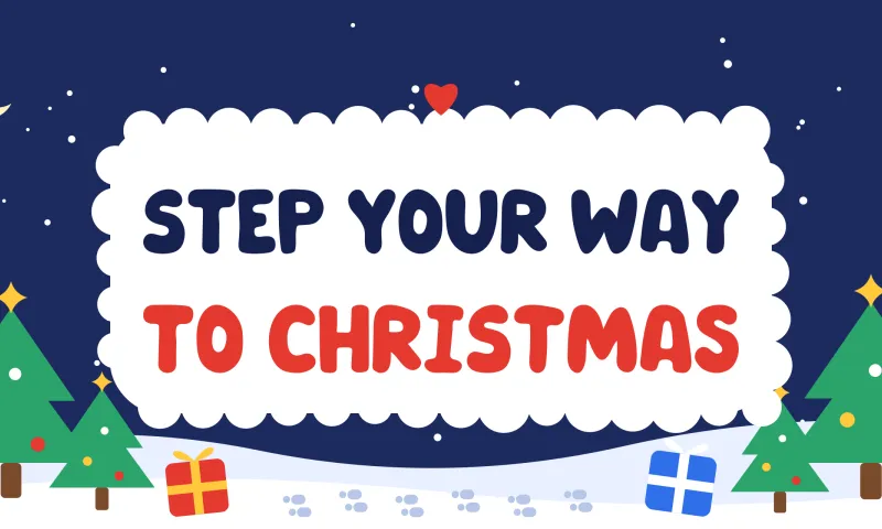 Step your way to Christmas