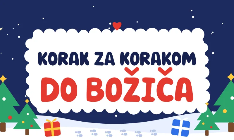 Korak za korakom do božiča