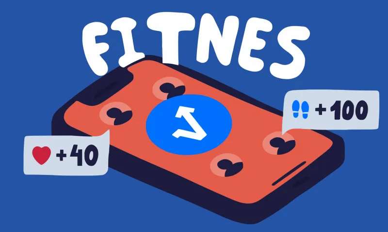 Aplikacija za fitnes izzive s prijatelji