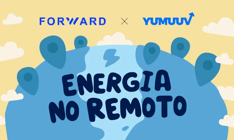 Equipe remota da Forward Platform, caso de sucesso de um desafio de bem-estar do YuMuuv