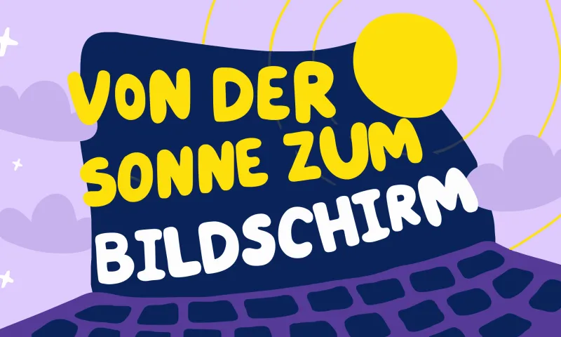 Übergang vom Sommer in den Herbst bei der Arbeit