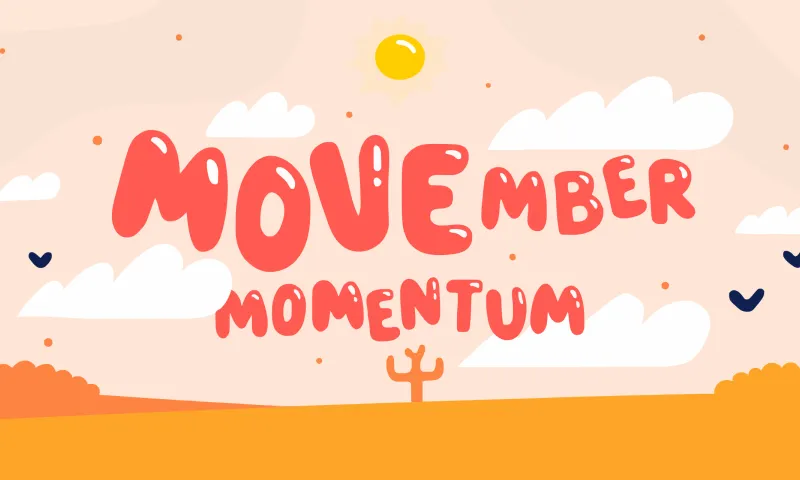 Movember-utmaning i rörelse på jobbet