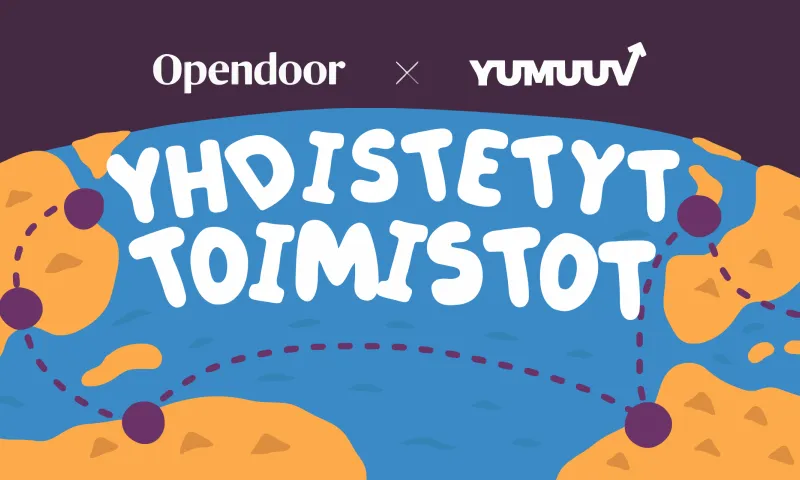 Opendoorin työntekijöitä – asiakastarina YuMuuvin maailmanlaajuisesta liikuntahaasteesta