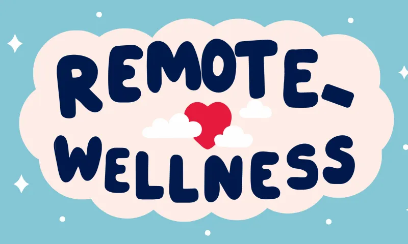 Wellness-Challenges für Remote-Mitarbeitende