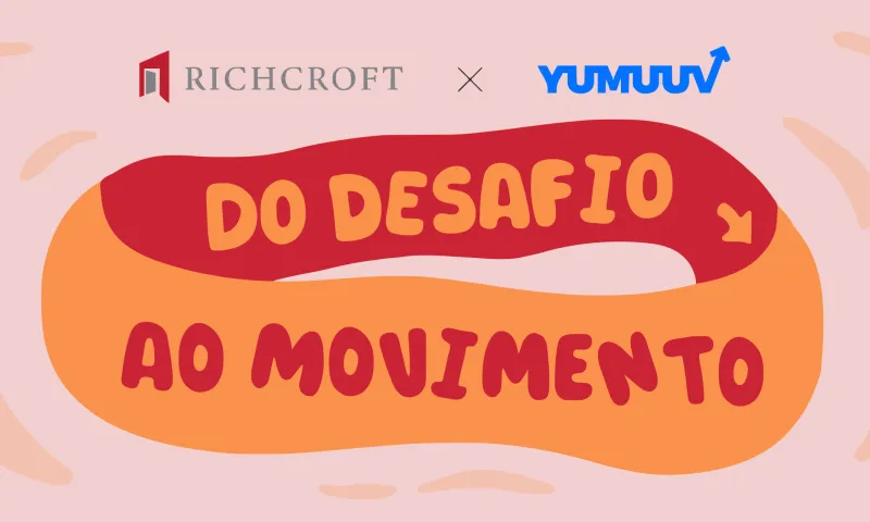 Colaboradores da Richcroft, caso de sucesso de um desafio de passos de uma ONG no YuMuuv