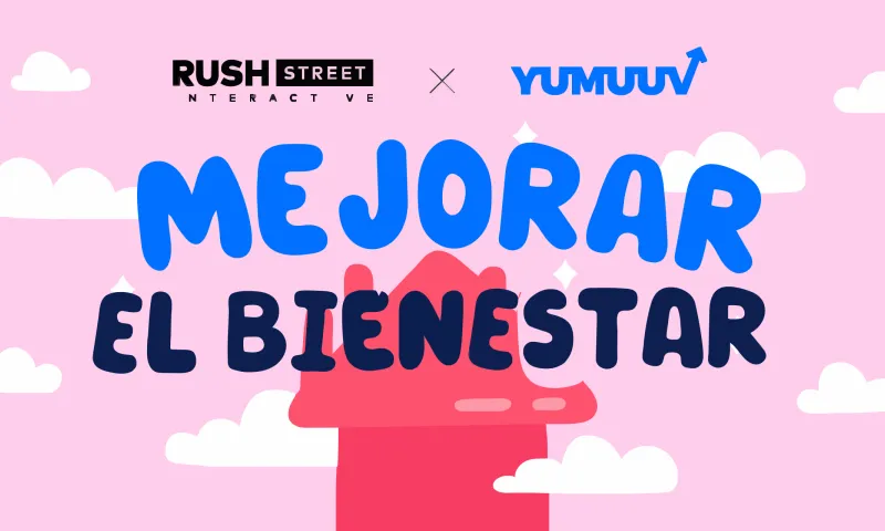 Caso de éxito de bienestar de Rush Street Interactive