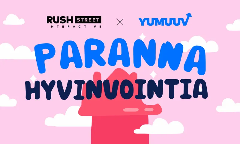 Rush Street Interactiven hyvinvoinnin asiakastarina