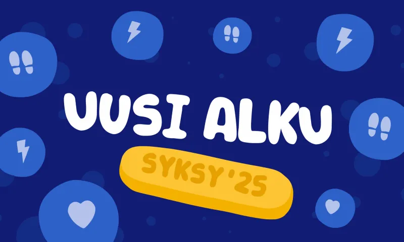 Uuden alun vaikutus ja uusien tapojen luominen syksyllä