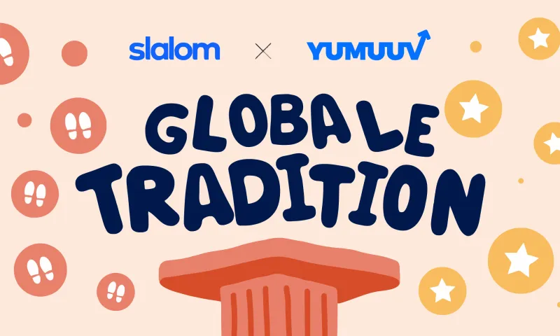 Weltweite Schritt-Challenge von Slalom mit YuMuuv